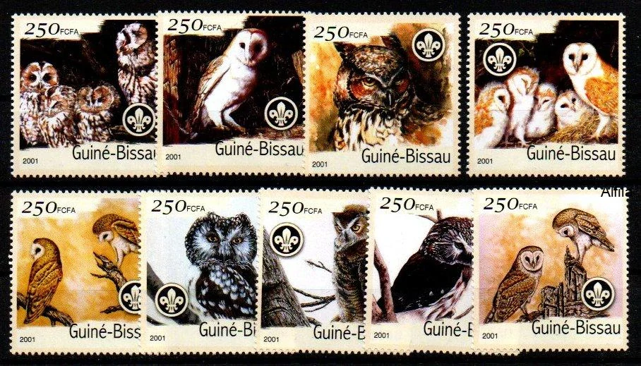 Guiné - Bissau známky, 2001