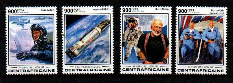 Centrální Afrika známky, 2020