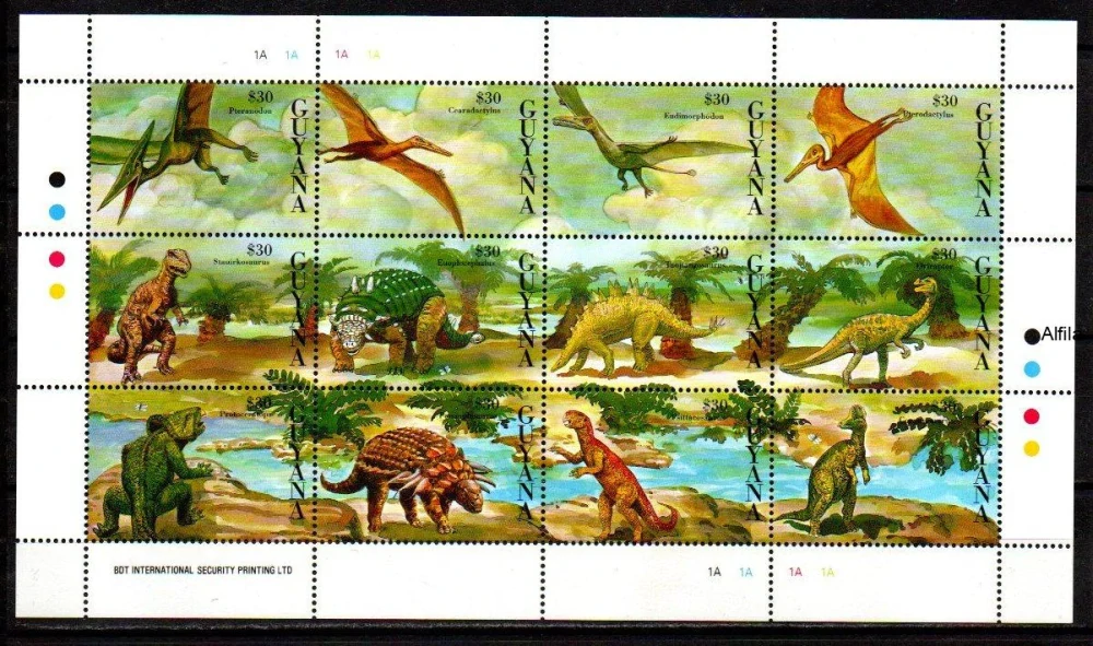 Guyana známky