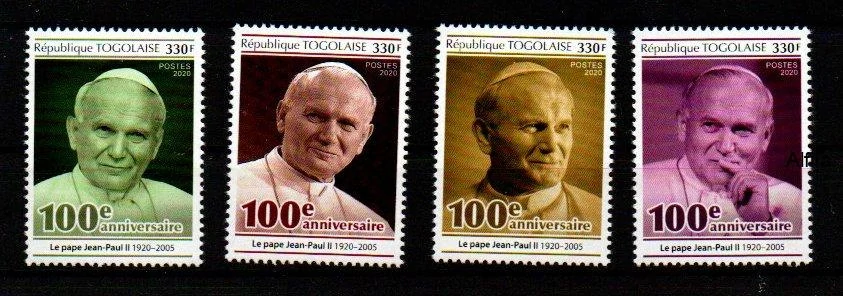 Togolaise známky, 2020