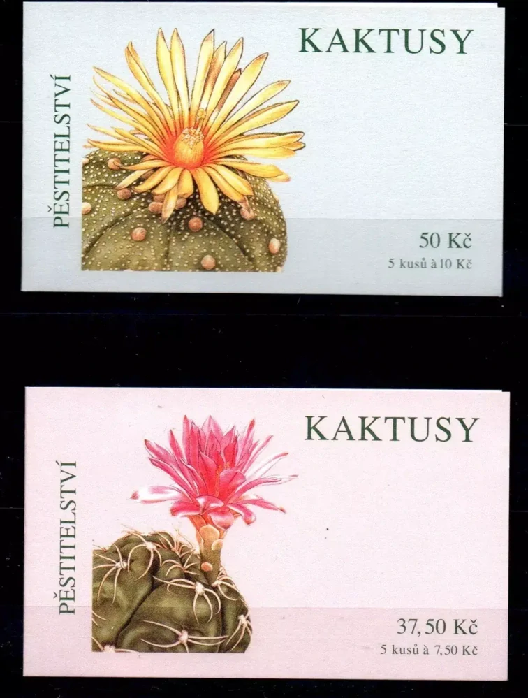 Česká rep. známky, sešitky Kaktusy, 2006