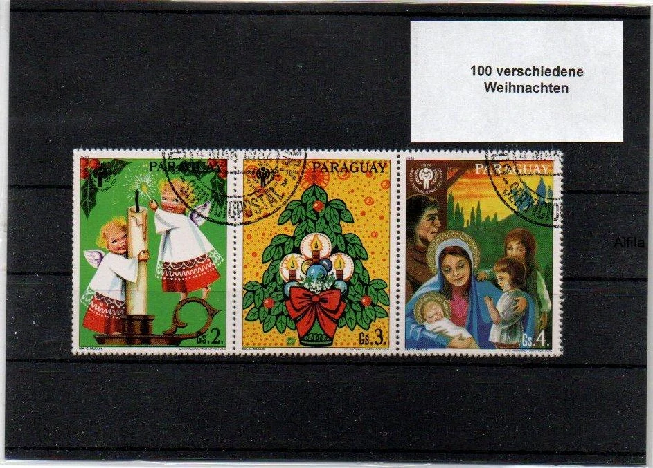 Balíček známek , Vánoce - 100 ks