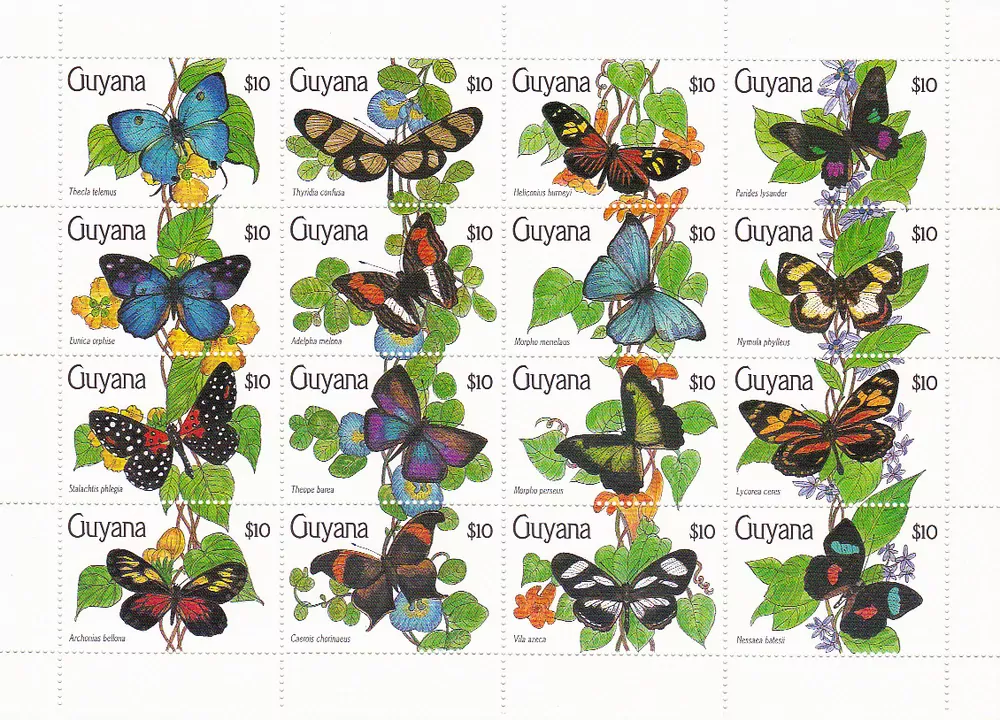 Guyana známky