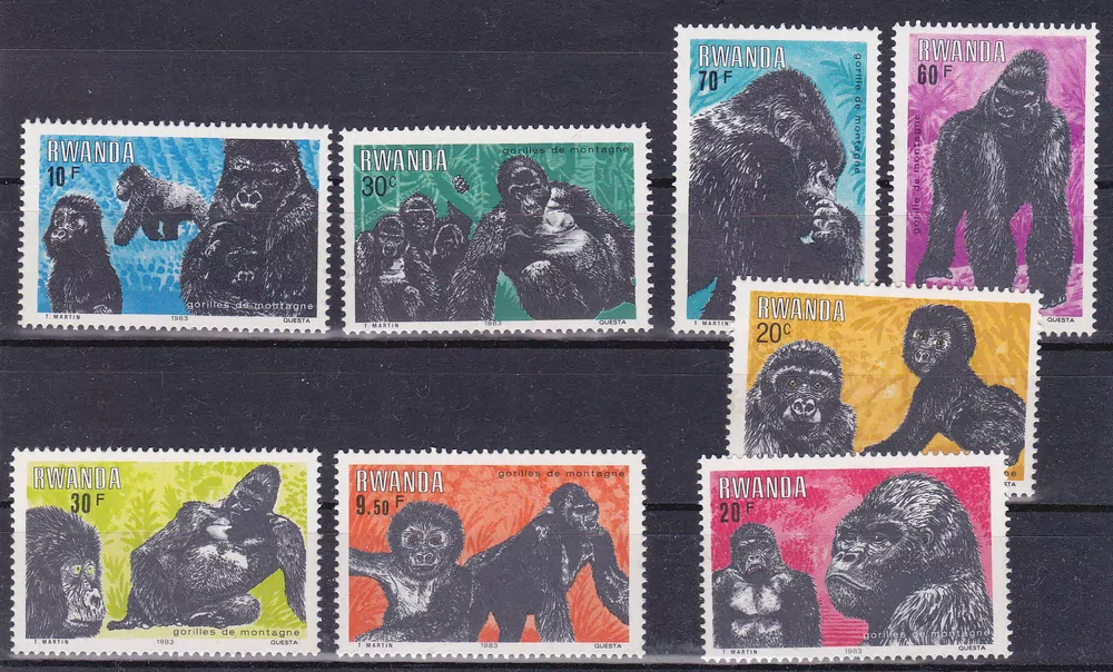 Rwanda známky