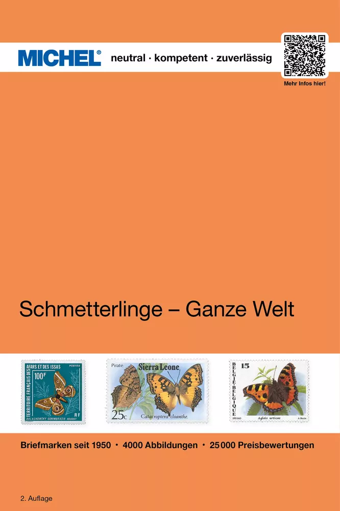 Katalog Michel Motýli - celý svět