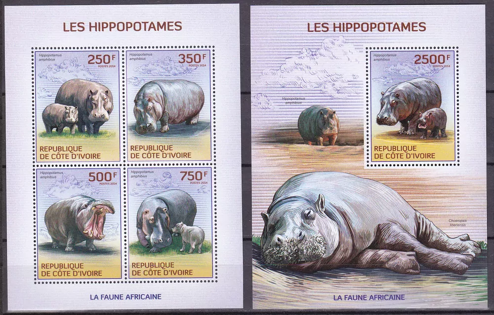 Cote Divoire známky