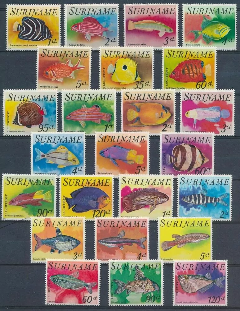 Surinam známky