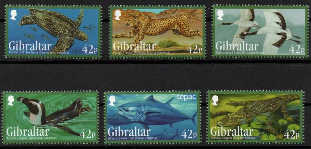 Gibraltar známky