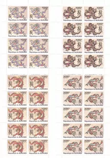 Burundi známky