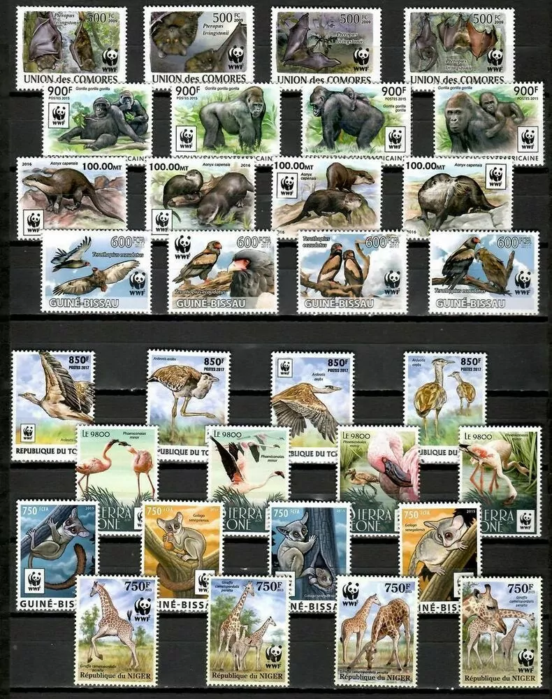 28 x série ** Fauna - WWF
