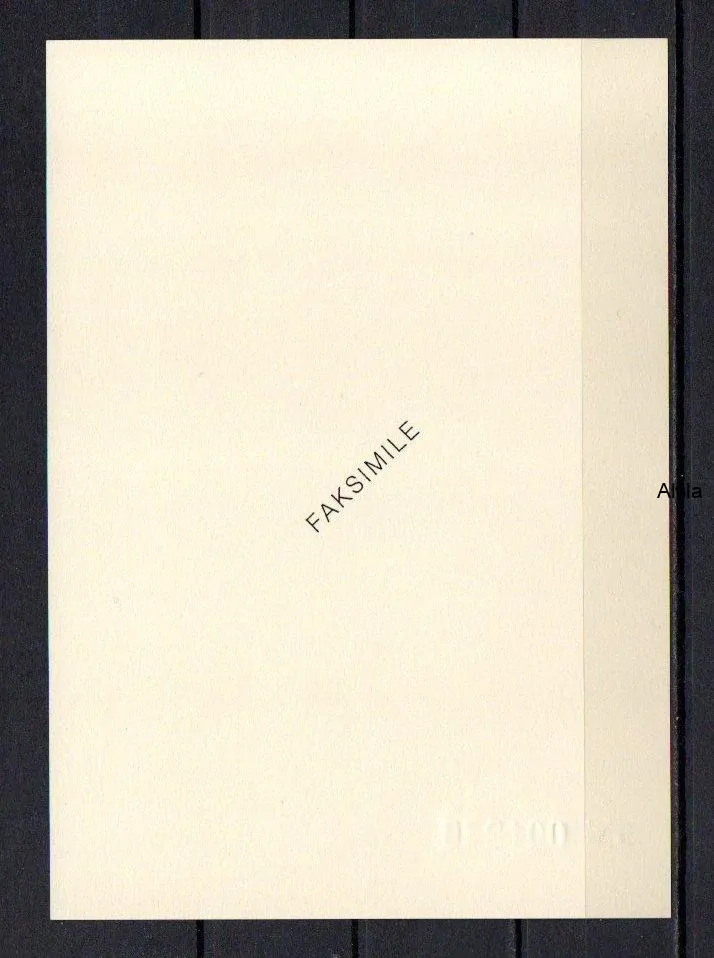 Aršík Heydrich, 1943, Faksimile
