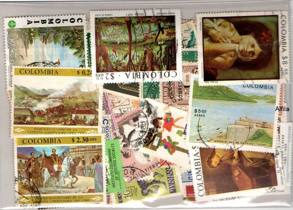 Balíček známek , Box - 25 ks