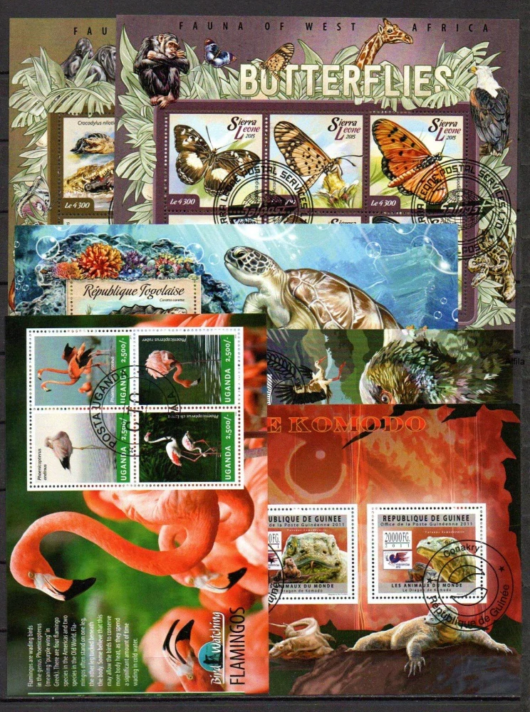 Sestava raž aršíků, Fauna