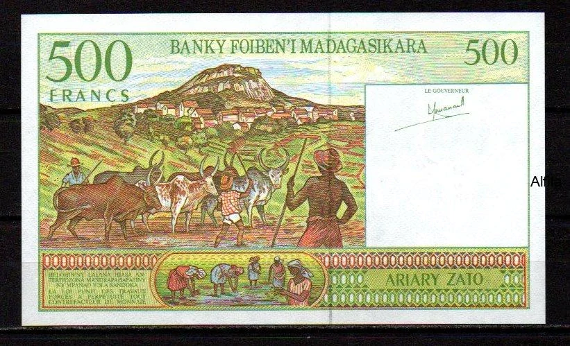 Madagaskar 500 Francs 1994 UNC P.75a
