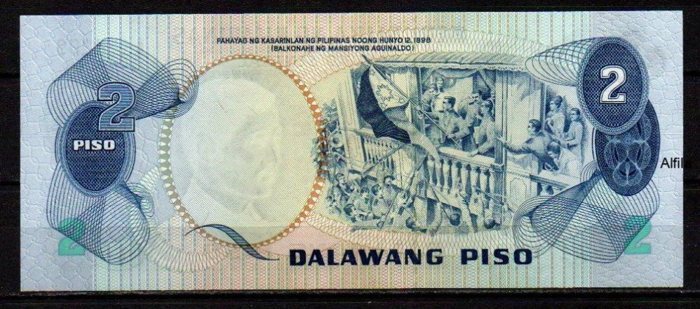 Filipíny 2 Piso 1970 UNC P.152