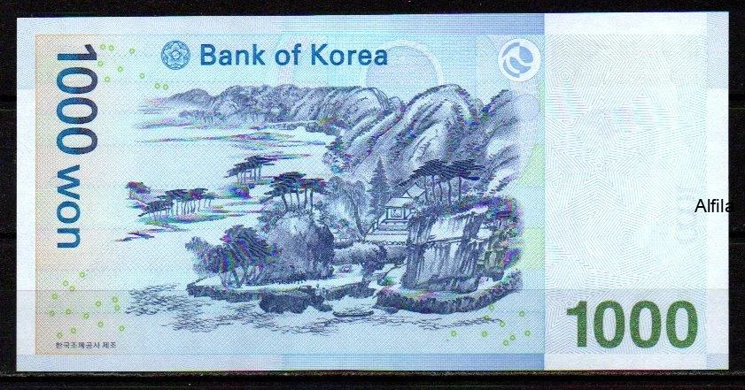 Jižní Korea 1000 Won 1983 ND UNC P.9