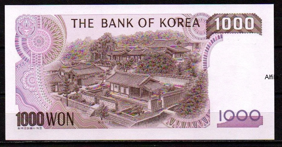 Jižní Korea 1000 Won 1983 ND UNC P.47
