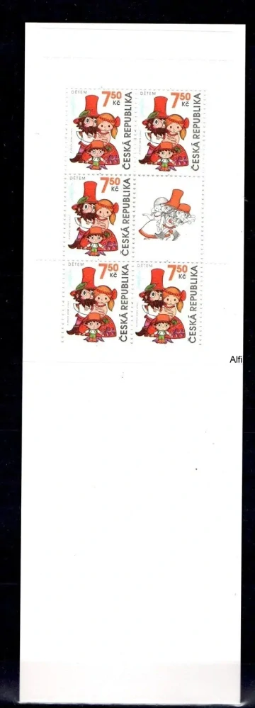 Česká rep. známky, sešitek Dětem, 2006