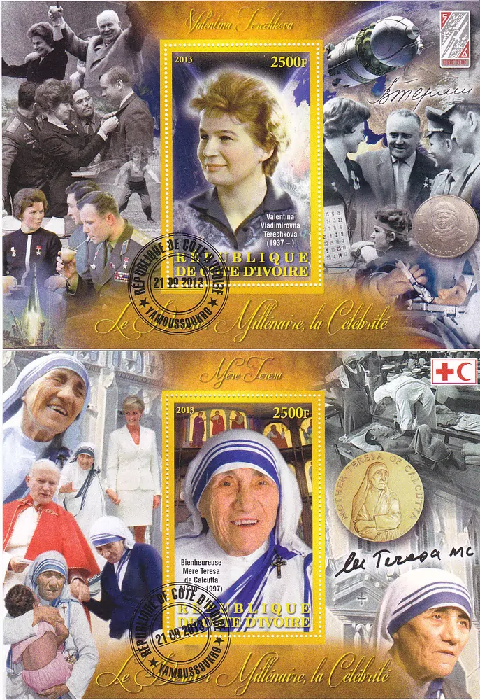 Balíček aršíků Osobnosti - 10 ks