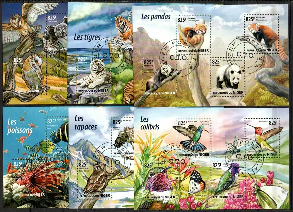 Sestava 12 ks raž Aršíků Fauna Niger