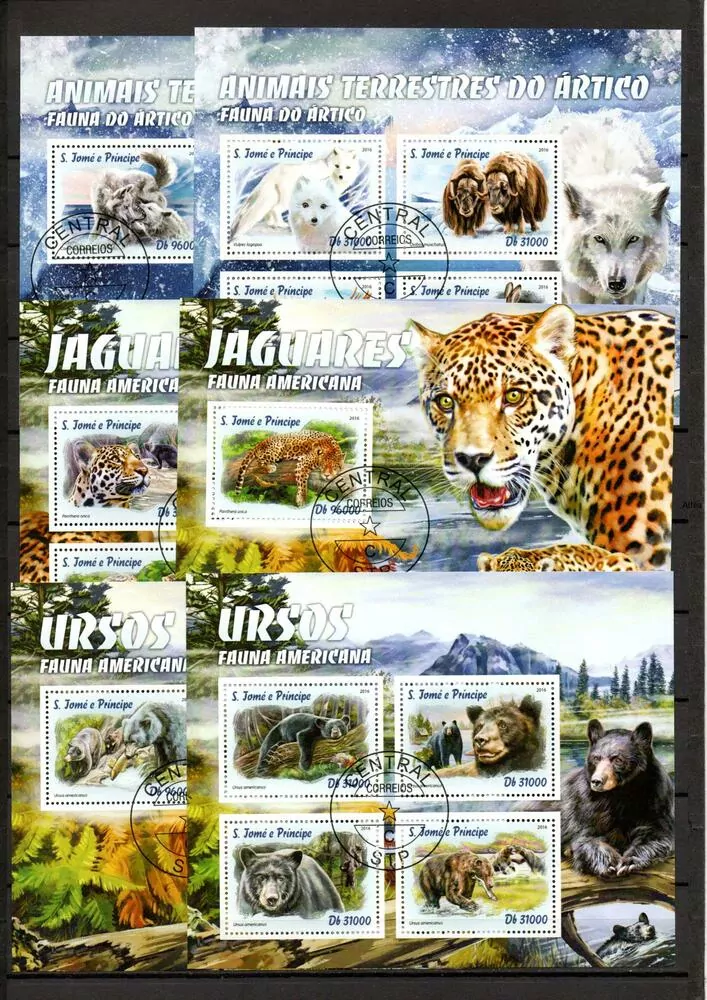 Sestava 36 ks raž Aršíků Fauna S.Tomé