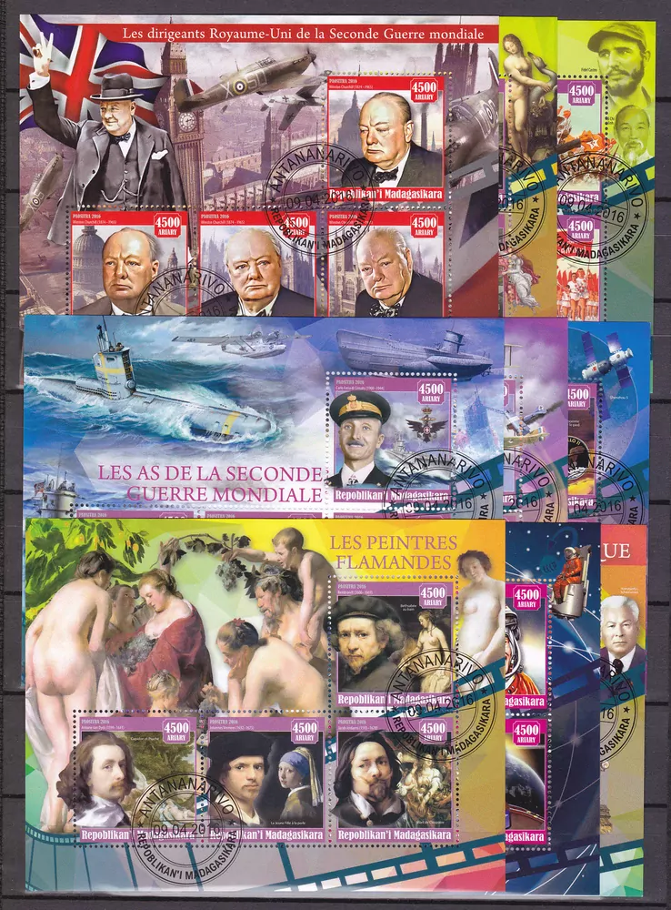 Balíček aršíků Osobnosti - 56 ks