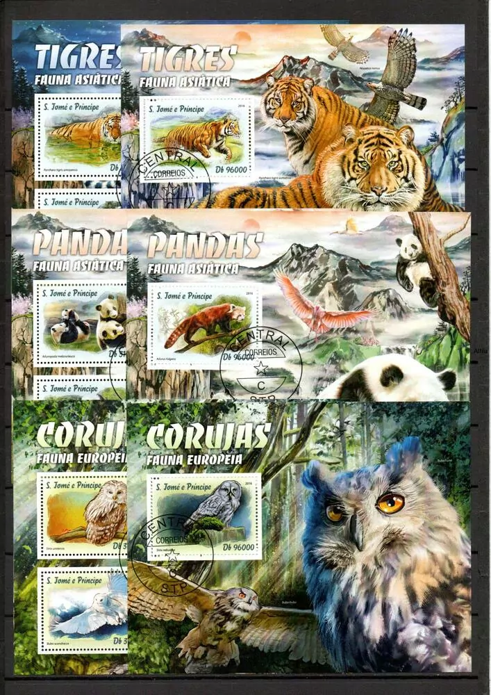 Sestava 36 ks raž Aršíků Fauna S.Tomé