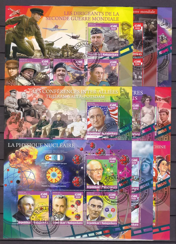 Balíček aršíků Osobnosti - 56 ks