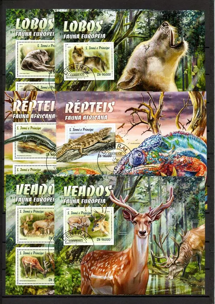 Sestava 36 ks raž Aršíků Fauna S.Tomé