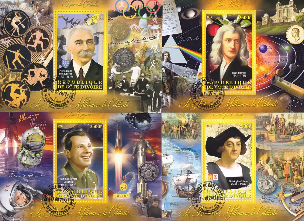 Balíček aršíků Osobnosti - 27 ks