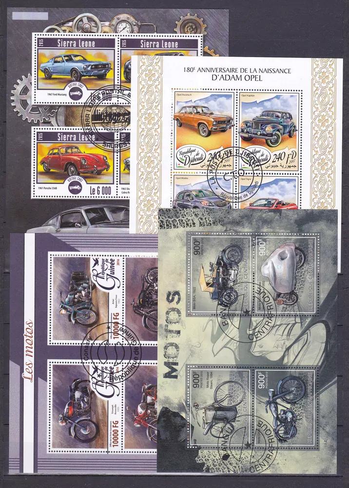 Balíček aršíků Doprava - 33 ks