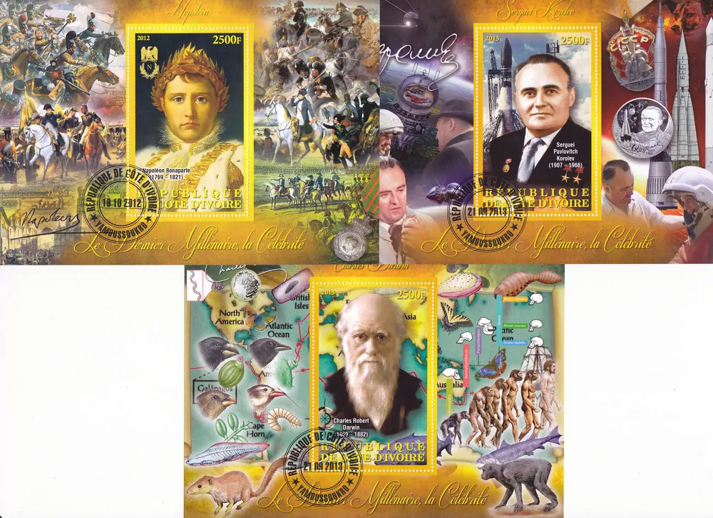 Balíček aršíků Osobnosti - 27 ks