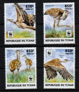 Tchad známky - WWF
