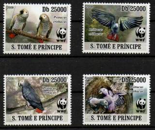 S.Tomé známky - WWF
