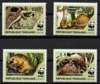Togolaise známky - WWF