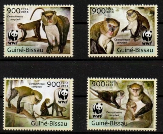 Guine Bissau známky - WWF