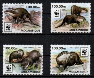 Mosambik známky - WWF
