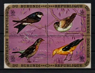 Burundi známky