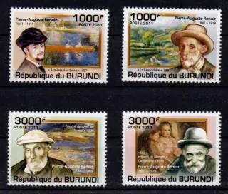 Burundi známky