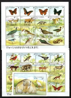 Gambia známky