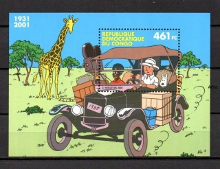 Congo známky