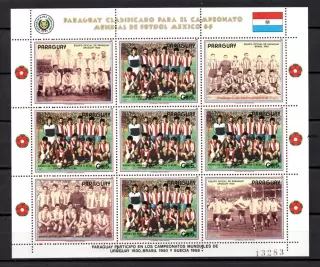 Paraguay známky