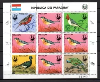 Paraguay známky