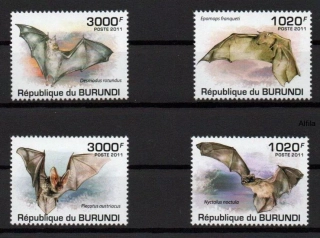 Burundi známky