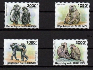 Burundi známky