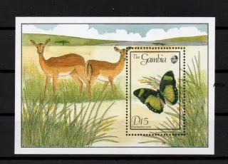 Gambia známky 