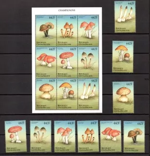 Centrální Afrika známky
