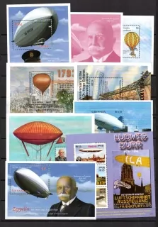 Sestava Vzducholodě, Balóny známky