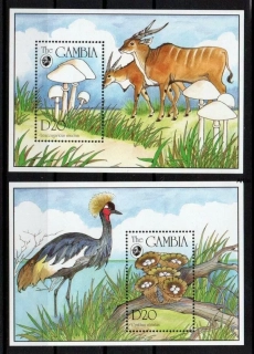 Gambia známky