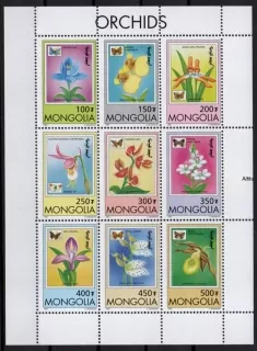 Mongolsko známky